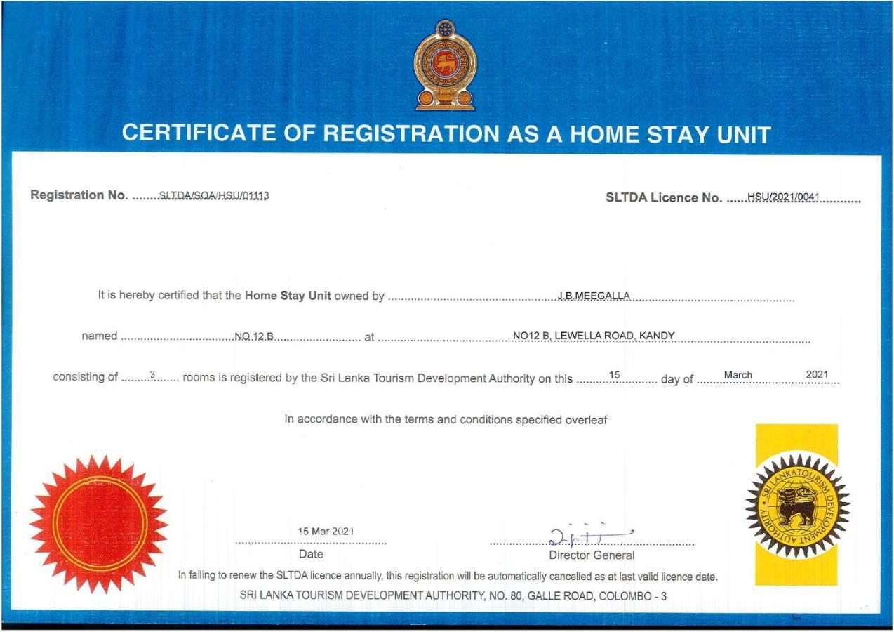 12 B Lewella Road, Kandy. Ngoại thất bức ảnh